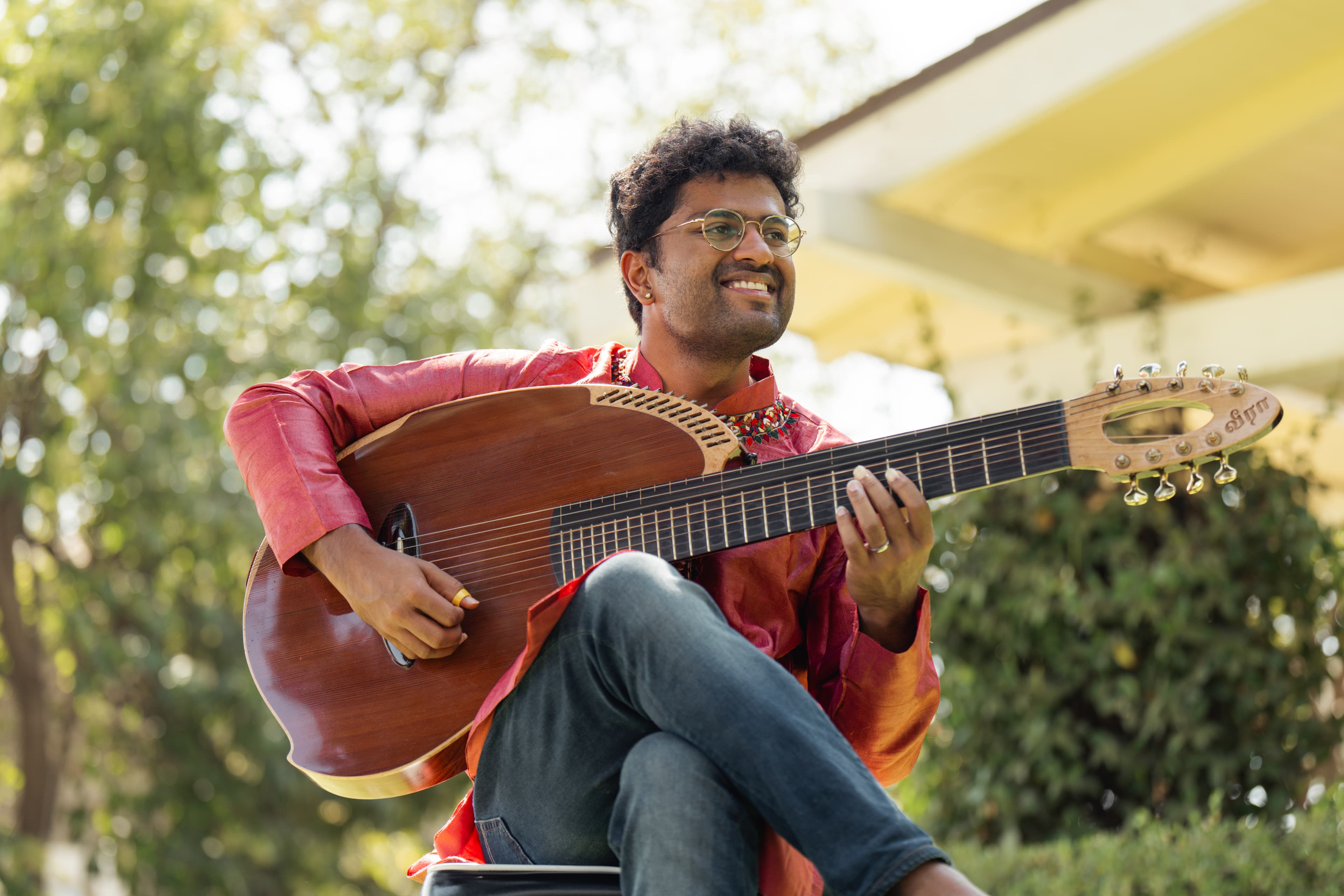 Vishnu Navtar - Professional musician and inventor of NAVTAR